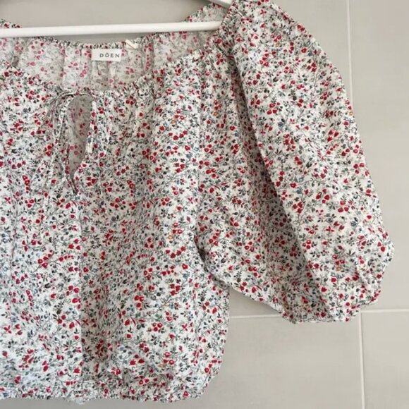 Doen Floral Off-Shoulder Blouse 2XL/XXL - Picture 4 of 10
